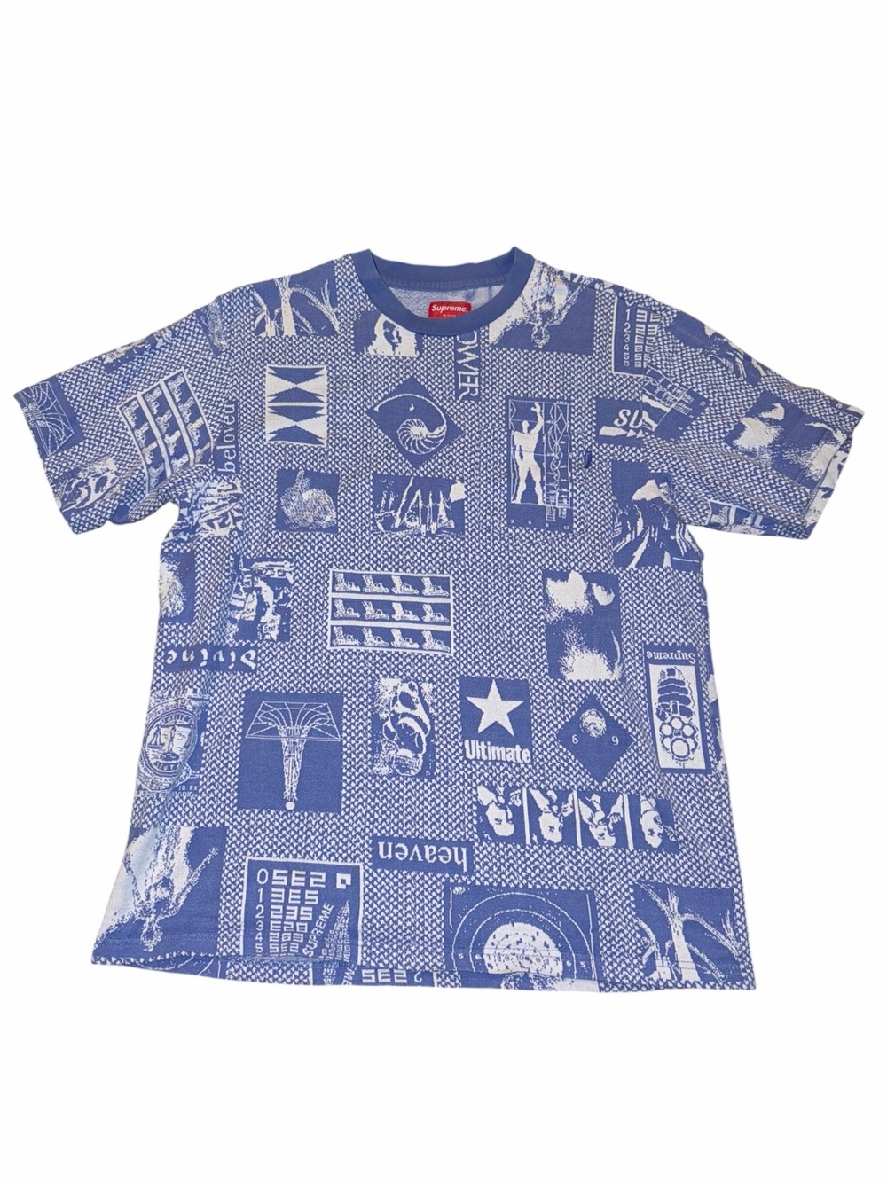 Supreme heaven mens M blue shirt